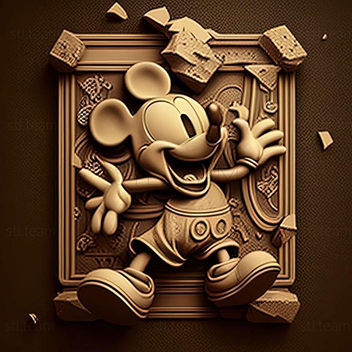 3D модель Mickey Mania The Timeless Adventures of Mickey Mouse ga b (STL)